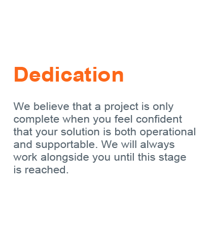 Dedication overlay